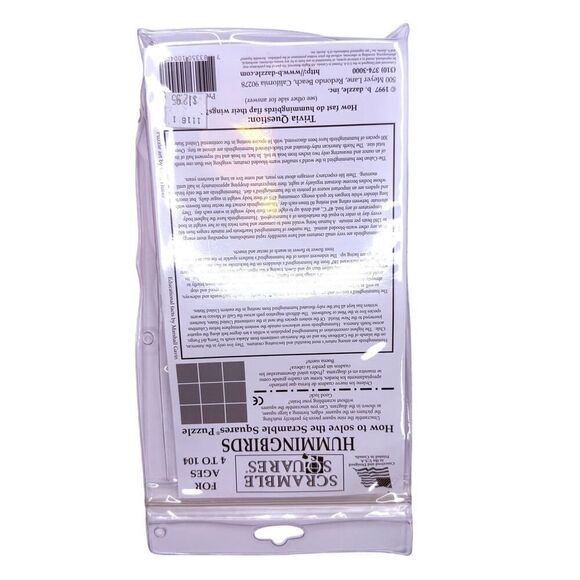 Scramble Squares Hummingbirds Puzzle – New in Package – Brain Teaser 9-Piece - Picture 2 of 2